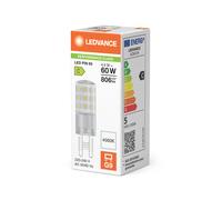 Vela LED LED PIN 60 320° P 4.9W 840 Transparente G 4058075840584