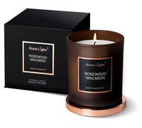 Vela perfumada "Rosenholz Macaron", cera de soja, 203,83 g, tiempo de combustión: 35 horas