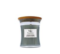 Vela perfumada WoodWick Evergreen Cashmere con mecha de madera 275 g
