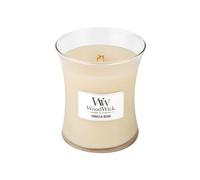 Vela perfumada WoodWick Vanilla Bean con mecha de madera 275 g
