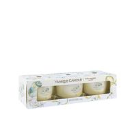 Vela votiva en vidrio Yankee Candle Baby Powder 3 x 37 g