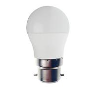 Velamp Bombilla LED SMD, Esfera P45, 6W / 470lm, Base B22 (Francia), 4000K