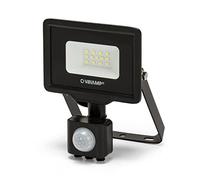 Velamp PADLIGHT5, Proyector LED SMD IP44 10W, negro 6500K. Con IR