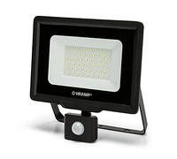 Velamp Proyector LED PADLIGHT5, 50W IP44 SMD, negro 4000K. Con IR