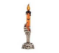 Velas de Halloween sin llama, lámpara de decoración de escritorio para el | Vela a pilas para propietarios de viviendas, inquilinos, oficina, restaurante, dormitorio, sala de estar, dormitorio, estudio