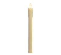 Velas de luz LED largos, juego de 2 marfil, ca.24x2,5 cm, cambiar hacia arriba, la ópera de la batería