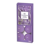 Velas de Té Perfumadas Pack 10 Lavanda