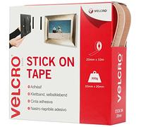 VELCRO Brand Cinta adhesiva 20mm x 10m Beige