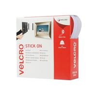 VELCRO Brand Cinta adhesiva 20mm x 10m Blanco