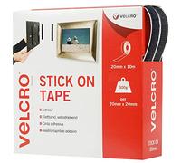 VELCRO Brand Cinta adhesiva 20mm x 10m Negro