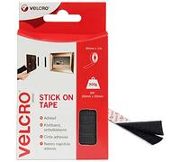 VELCRO Brand Cinta adhesiva 20mm x 1m Negro