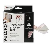 VELCRO Brand Cinta adhesiva extra fuerte 50mm x 2.5m Blanco