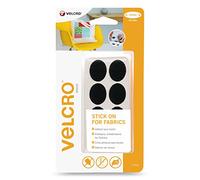 VELCRO Brand Cinta adhesiva para tejidos 24mm x 8 Negro