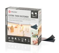 VELCRO Brand Cinta de cierre autoadhesiva extrafina, Negro 50mm x 5m