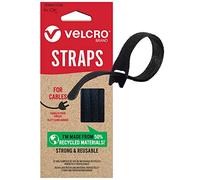 VELCRO Brand ONE-WRAP Bridas ecológicas para cables, Negro 10mm x 13cm, x6