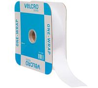 VELCRO Brand ONE-WRAP -Tira para atar cables, alambres y cuerdas, rollo grande de 13,7 m x 3,8 cm, color negro