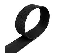VELCRO® - Cinta de doble cara de velcro de apertura y cierre rápido "ONE-WRAP®" en color negro de 10 mm de ancho - 1 m | Se envían múltiples como longitud continua