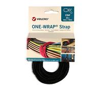 VelcroÆ One-wrap Æ Attaches de c‚ble Noir 20†filtres 25†piËces Lot