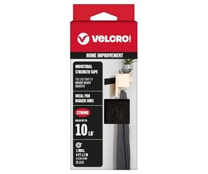 Velcro (R) Marca (2 x) Cinta de Resistencia Industrial, Color Negro