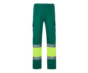 VELILLA 157, Pantalón Bicolor, Multibolsillos, Alta Visibilidad