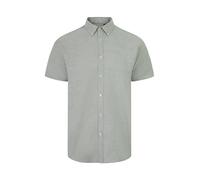 VELILLA 405024S Camisa Oxford Manga Corta Hombre, Color Verde Oliva Claro, Talla 3XL