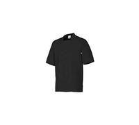 VELILLA 405201 / Chaqueta DE Cocina Popelin Manga Corta (Negro, l)
