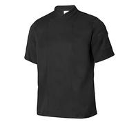 VELILLA 405209 Chaqueta Cocina Microfibra m/c Espalda Coolmax Color Negro Talla XXL