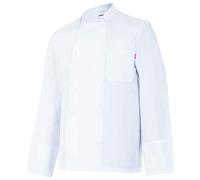 VELILLA 434; Chaqueta de cocina manga larga; color Blanco; Talla 56