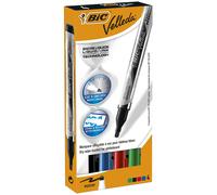 VELLEDA Etuis 4 Feutres tableau blanc effaçable LIQUID INK Pocket Pte Ogive Moy.