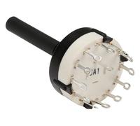 Velleman 8404-1 interruptor eléctrico interruptor rotativo negro, bla