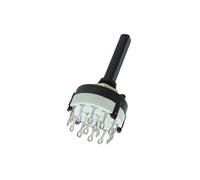 Velleman 8404-4 interruptor eléctrico interruptor rotativo negro, bla