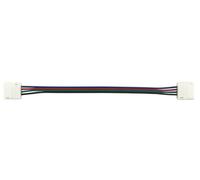 Velleman cable con conectores push para tiras led flexibles - color rg