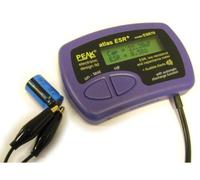 Velleman Capacimetro y medición de ESR: ESR70G, negro y morado
