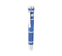 Velleman Destornillador de precisión, 9 en 1, Chrome-Vanadium, no magnético, azul