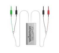 Velleman mini osciloscopio para pc, 2 canales, con conexión usb