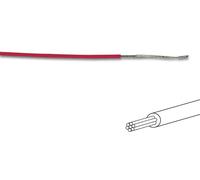 Velleman mowr multicore - alambre de gancho (100 m), color rojo