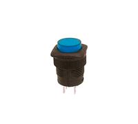 Velleman r1394b/b interruptor eléctrico interruptor pulsador negro, a