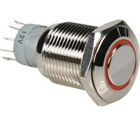 Velleman r1600o interruptor eléctrico interruptor pulsador níquel, n