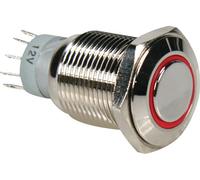 Velleman r1610r interruptor eléctrico interruptor pulsador níquel, r