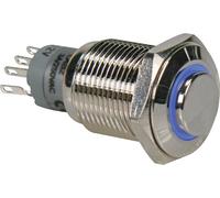 Velleman r1710b spdt 1no 1nc - interruptor con botón pulsador (redond