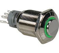 Velleman r1710g interruptor eléctrico interruptor pulsador verde, ní