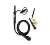 Velleman Sonda de prueba con cabezal de osciloscopio, aislada, 600 V, 60 MHz, cable de 1,2 m con conector BNC estándar, negro