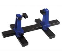 Velleman Soporte para placa de circuito impreso con base, pinza PCB, soporte de soldadura ajustable, soporte giratorio 360°, apto para placas de hasta 14 x 20 cm, pinza de precisión para reparación y
