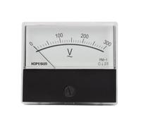 Velleman - Voltímetro analógico, de panel, para tensión CA 0-300 V, con cero mecánico ajustable, 60 mm x 47 mm