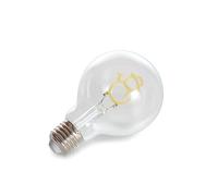 Vellight bulbo led, muñeco de nieve, decorativo, filamento de oro, 2