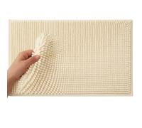 VELLORA Alfombra de Baño Antideslizante - Alfombrilla Ducha Microfibra Chenille Suave - Secado Rápido - 40x60 cm