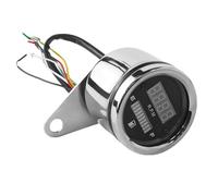 Velocímetro digital LED para motocicleta, indicador de motocicleta LCD de 12 V, tacómetro para monitoreo de rendimiento, velocímetro LCD para motos
