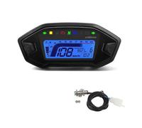 Velocímetro Digital Medidor digital universal para motocicleta, tacómetro, odómetro, nivel de combustible, temperatura del agua, para 2 y 4 cilindros