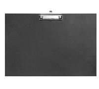 VELOFLEX - Portapapeles DIN A3 horizontal con pinza metálica, negro