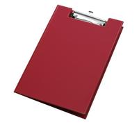VELOFLEX - Portapapeles DIN A4 con tapa de PVC, rojo vino